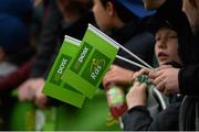 17 May 2015; A general view of An Post Rás flags during Stage 1 of the 2015 An Post Rás. Dunboyne - Carlow. Photo by Sportsfile