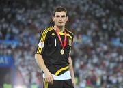 29 June 2008; Iker Casillas, Spain. UEFA EURO 2008TM, Final, Germany v Spain, Ernst Happel Stadion, Vienna, Austria. Picture credit; Pat Murphy / SPORTSFILE