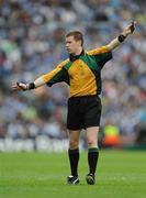 29 June 2008; Referee Padraig Hughes, Armagh. GAA Football Leinster Senior Championship Semi-Final, Dublin v Westmeath, Croke Park, Dublin. Picture credit: Ray McManus / SPORTSFILE