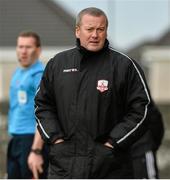 18 May 2015; Tommy Dunne, Galway United manager. EA Sports Cup, Quarter-Final, Galway United v Bohemians. Eamonn Deasy Park, Galway. Picture credit: David Maher / SPORTSFILE