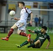 18 May 2015; Jason Molloy, Galway United, in action against Anto Murphy, Bohemians. EA Sports Cup, Quarter-Final, Galway United v Bohemians. Eamonn Deasy Park, Galway. Picture credit: David Maher / SPORTSFILE