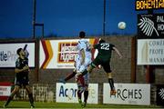 18 May 2015; Jake Keegan, Galway United, scores his side's first goal. EA Sports Cup, Quarter-Final, Galway United v Bohemians. Eamonn Deasy Park, Galway. Picture credit: David Maher / SPORTSFILE