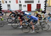 19 May 2015; A view as the peloton makes its way past The Chaser pub in Pallasgreen, Co. Limerick, during Stage 3 of the 2015 An Post Rás. Tipperary - Bearna. Photo by Sportsfile