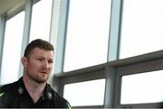 19 May 2015; Munster's Donnacha Ryan speaking during a press conference. Thomond Park, Limerick. Picture credit: Diarmuid Greene / SPORTSFILE