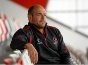 19 May 2015; Ulster's Rory Best after a press conference. Kingspan Stadium, Ravenhill Park, Belfast, Co. Antrim. Picture credit: Oliver McVeigh / SPORTSFILE