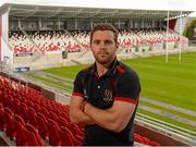 19 May 2015; Ulster's Darren Cave after a press conference. Kingspan Stadium, Ravenhill Park, Belfast, Co. Antrim. Picture credit: Oliver McVeigh / SPORTSFILE