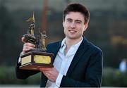 19 May 2015; 800m runner Mark English, who was awarded the Dr. Tony O’Neill Sports Person of the Year Award, at the Bank of Ireland UCD Athletic Union Council Sports Awards 2014/15. UCD, Belfield, Dublin. Picture credit: Brendan Moran / SPORTSFILE