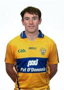 19 May 2015; Gearoid O'Connell, Clare. Clare Hurling Squad Portraits 2015. Cusack Park, Ennis, Co. Clare. Picture credit: Diarmuid Greene / SPORTSFILE