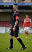 19 May 2015; Referee Sean Grant. EA Sports Cup Quarter-Final, Cork City v St. Patrick's Athletic, Turners Cross, Cork. Picture credit: David Maher / SPORTSFILE