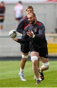 21 May 2015; Ulster's Dan Tuohy during the captain's run. Kingspan Stadium, Ravenhill Park, Belfast, Co. Antrim. Picture credit: John Dickson / SPORTSFILE