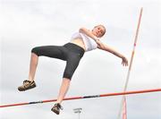 28 June 2008; Lucey Duggan, Belfast Royal Academy, Antrim, on her way to winning the Girls Pole Vault at the KitKat Tailteann inter provincial track & field final. Morton Stadium, Santry, Dublin. Picture credit: Stephen McCarthy / SPORTSFILE