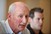 30 June 2008; Kilkenny manager Brian Cody speaking during a press conference ahead of the GAA Hurling Leinster Senior Final on Sunday next. Talbot Hotel, Carlow. Picture credit: Brendan Moran / SPORTSFILE