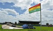 24 May 2015; Carlow hurley's on the pitch. Leinster GAA Hurling Senior Championship Qualifier Group, Round 3, Carlow v Antrim. Dr Cullen Park, Carlow. Picture credit: Matt Browne / SPORTSFILE