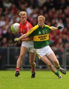 6 July 2008; Anthony Lynch, Cork, in action against Colm Cooper, Kerry. GAA Football Munster Senior Championship Final, Kerry v Cork, Pairc Ui Chaoimh, Cork. Picture credit: Brendan Moran / SPORTSFILE