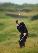 9 July 2008; Padraig Harrington plays from the rough onto the first green during the Ladbrokes.com Irish PGA Championship, The European Club, Co. Wicklow. Picture credit: Matt Browne / SPORTSFILE