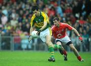 6 July 2008; Tom O'Sullivan, Kerry, in action against Donncha O'Connor, Cork. GAA Football Munster Senior Championship Final, Kerry v Cork, Pairc Ui Chaoimh, Cork. Picture credit: Stephen McCarthy / SPORTSFILE