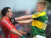 6 July 2008; Tommy Walsh, Kerry, and Kieran O'Connor, Cork, tussle off the ball. GAA Football Munster Senior Championship Final, Kerry v Cork, Pairc Ui Chaoimh, Cork. Picture credit: Stephen McCarthy / SPORTSFILE