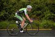 21 May 2015; Joshua Edmondson, An Post Chain Reaction, in action during Stage 5 of the 2015 An Post Rás. Newport - Ballina. Photo by Sportsfile