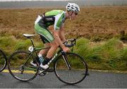 21 May 2015; Joshue Edmondson, An Post Chain Reaction, in action during Stage 5 of the 2015 An Post Rás. Newport - Ballina. Photo by Sportsfile