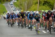 23 May 2015; A general view of the peleton during Stage 7 of the 2015 An Post Rás. Ballinamore - Drogheda. Photo by Sportsfile