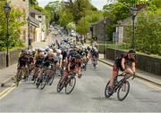 24 May 2015; A general view of the peloton as it races through Navan, Co. Meath, during Stage 8 of the 2015 An Post Rás. Drogheda - Skerries. Photo by Sportsfile