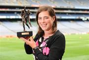 8 July 2008; Donegal's Nora Stapleton who was presented with the Irish Independent / Lucozade Sport Ladies Player of the Month Award for June. Croke Park, Dublin. Picture credit: Ray McManus / SPORTSFILE