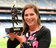 8 July 2008; Donegal's Nora Stapleton who was presented with the Irish Independent / Lucozade Sport Ladies Player of the Month Award for June. Croke Park, Dublin. Picture credit: Ray McManus / SPORTSFILE