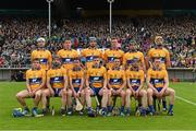 24 May 2015; The Clare team. Munster GAA Hurling Senior Championship Quarter-Final, Clare v Limerick. Semple Stadium, Thurles, Co. Tipperary. Picture credit: Ray McManus / SPORTSFILE