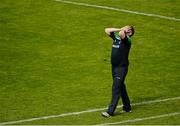 24 May 2015; Limerick manager TJ Ryan reacts on the sideline. Munster GAA Hurling Senior Championship Quarter-Final, Clare v Limerick. Semple Stadium, Thurles, Co. Tipperary. Picture credit: Dáire Brennan / SPORTSFILE
