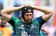 24 May 2015; Connacht captain John Muldoon dejected after his side's extra time defeat. Champions Cup Qualification Play-Off, Gloucester v Connacht. Kingsholm, Gloucester, England. Picture credit: Matt Impey / SPORTSFILE