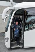 24 May 2015; Clare manager Davy Fitzgerald leaves the team bus before the game. Munster GAA Hurling Senior Championship Quarter-Final, Clare v Limerick. Semple Stadium, Thurles, Co. Tipperary. Picture credit: Dáire Brennan / SPORTSFILE