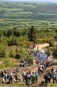 24 May 2015; A general view of Stage 3 of the Chain Reaction Cycles Emerald Enduro, the 2nd Round of the 2015 Enduro World Series. County Wicklow. Picture credit: Ramsey Cardy / SPORTSFILE
