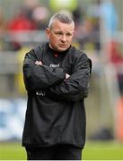 17 May 2015; Mickey Donnelly, Tyrone manager. Electric Ireland Ulster GAA Football Minor Championship, 1st Round, Donegal v Tyrone. MacCumhaill Park, Ballybofey, Co. Donegal. Picture credit: Oliver McVeigh / SPORTSFILE