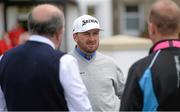 25 May 2015; Graeme McDowell ahead of his practice round. Dubai Duty Free Irish Open Golf Championship 2015, Practice Day 1. Royal County Down Golf Club, Co. Down.. Picture credit: Oliver McVeigh / SPORTSFILE