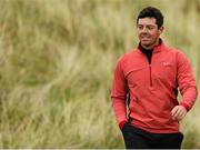 25 May 2015; Rory McIlroy on the 16th fairway during a practice round. Dubai Duty Free Irish Open Golf Championship 2015, Practice Day 1. Royal County Down Golf Club, Co. Down. Picture credit: Oliver McVeigh / SPORTSFILE