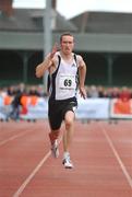 12 July 2008; Ireland's Paul Hession in action during the Cork City Sports Men's 100m race. Cork City Sports, The Mardyke, Cork. Picture credit: Pat Murphy / SPORTSFILE