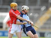 12 July 2008; Tomas Brady, Dublin, in action against Cathal Naughton, Cork. GAA Hurling All-Ireland Senior Championship Qualifier, Round 3, Cork v Dublin, Pairc Ui Chaoimh, Cork. Picture credit: Pat Murphy / SPORTSFILE