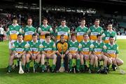12 July 2008; The Offaly team. GAA Hurling All-Ireland Senior Championship Qualifier, Round 3, Limerick v Offaly, Gaelic Grounds, Limerick. Picture credit: Ray McManus / SPORTSFILE