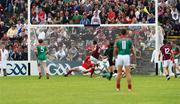 13 July 2008; Padraic Joyce, Galway, 11, scores his sides first goal. GAA Football Connacht Senior Championship Final, Mayo v Galway, McHale Park, Castlebar, Co. Mayo. Picture credit: Oliver McVeigh / SPORTSFILE