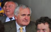 13 July 2008; Bertie Ahern T.D. watches the game. GAA Hurling Munster Senior Championship Final, Tipperary v Clare, Gaelic Grounds, Limerick. Picture credit: Pat Murphy / SPORTSFILE