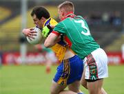 13 July 2008; Darren McDermott, Roscommon, in action against Kevin Keane, Mayo. ESB Connacht Minor Football Championship Final, Mayo v Roscommon, McHale Park, Castlebar, Co. Mayo. Picture credit: Oliver McVeigh / SPORTSFILE