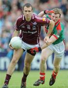13 July 2008; Barry Cullinane, Galway, in action against Ronan McGarrity, Mayo. GAA Football Connacht Senior Championship Final, Mayo v Galway, McHale Park, Castlebar, Co. Mayo. Picture credit: Ray Ryan / SPORTSFILE