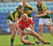 12 July 2008; Amy O'Shea, Cork, in action against Bernie Breen, Kerry. Cork v Kerry - TG4 Munster Ladies Senior Football Final, Pairc Ui Rinn, Cork. Picture credit: Brian Lawless / SPORTSFILE