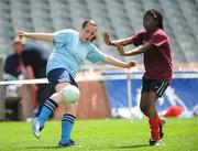 13 July 2008; Donna Conlan, Mulhuddart, left, in action against, Valerie Oyiki, Athlone. Gaelic 4 Girls, National Blitz Day, Croke Park, Dublin. Picture credit: Brian Lawless / SPORTSFILE