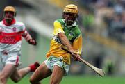 23 July 2000; Ger Oakley of Offaly during the Guinness All-Ireland Senior Hurling Championship Quarter-Final match between Offaly and Derry at Croke Park in Dublin. Photo by Damien Eagers/Sportsfile