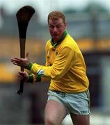 23 July 2000; Stephen Byrne of Offaly during the Guinness All-Ireland Senior Hurling Championship Quarter-Final match between Offaly and Derry at Croke Park in Dublin. Photo by Damien Eagers/Sportsfile