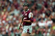 23 July 2000; Eugene Cloonan of Galway during the Guinness All-Ireland Senior Hurling Championship Quarter-Final match between Galway and Tipperary at Croke Park in Dublin. Photo by John Mahon/Sportsfile