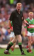 30 July 2000; Referee Gerry McGovern during the Connacht Minor Football Championship Final between Roscommon and Mayo at Dr Hyde Park in Roscommon. Photo by Ray Lohan/Sportsfile