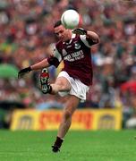 30 July 2000; Shay Walsh of Galway during the Bank of Ireland Connacht Senior Football Championship Final between Galway and Leitrim at Dr Hyde Park in Roscommon. Photo by Ray Lohan/Sportsfile