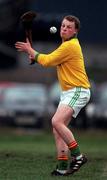 30 January 2000; Damien Byrne of Carlow during the Keogh Cup match between Kildare and Carlow at Naas GAA Ground in Kildare. Photo by Damien Eagers/Sportsfile